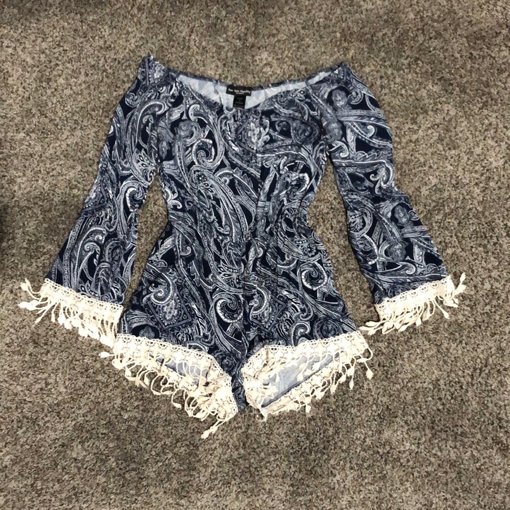 Off the Shoulder Romper